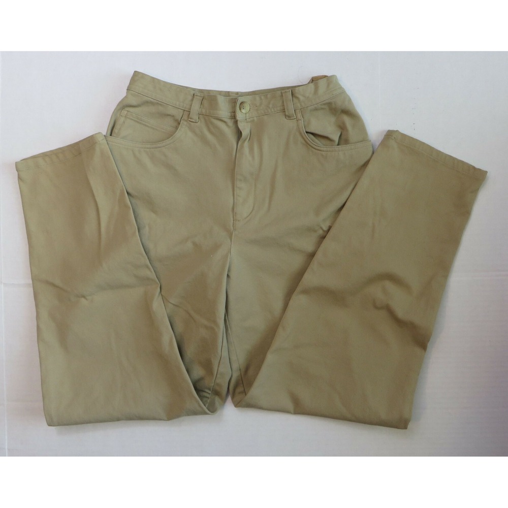 Womans Jones New York Sport Khaki Chino Pants 28 X 30 Size 6
